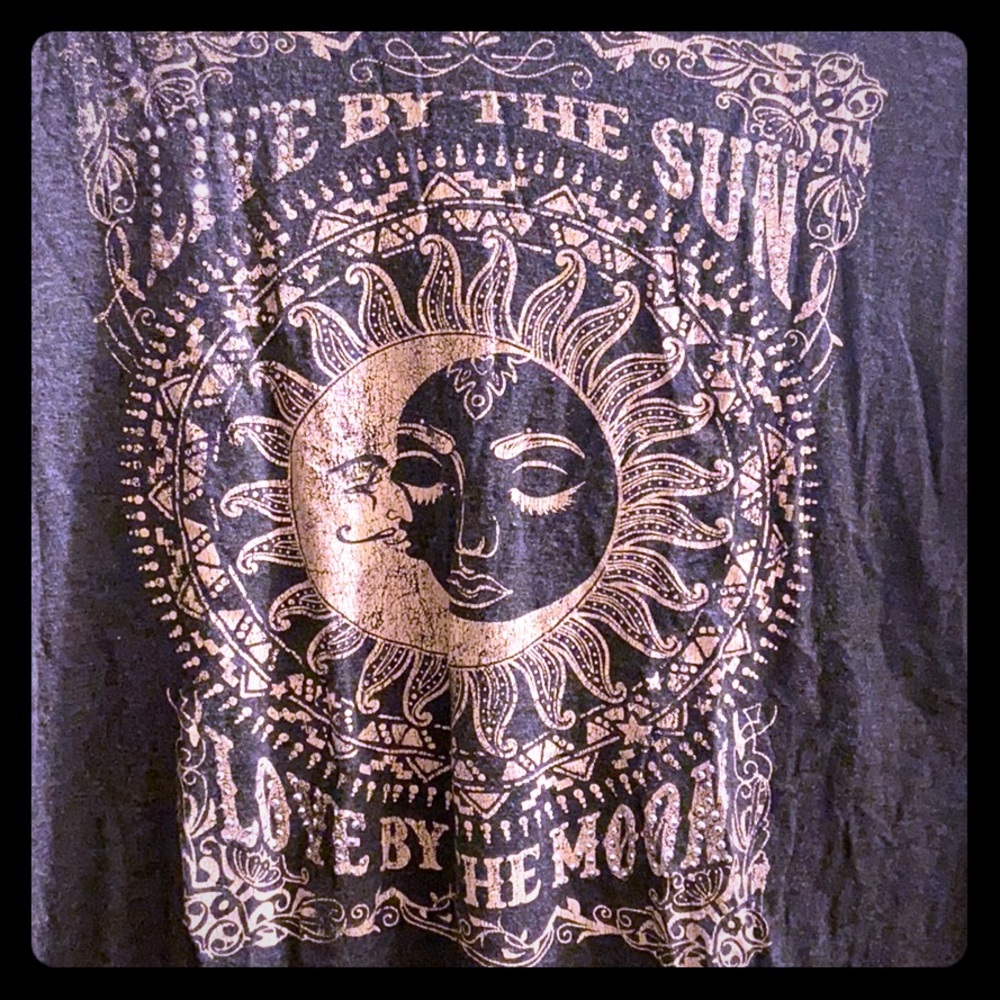 Live by the sun love by the moon long sleeve